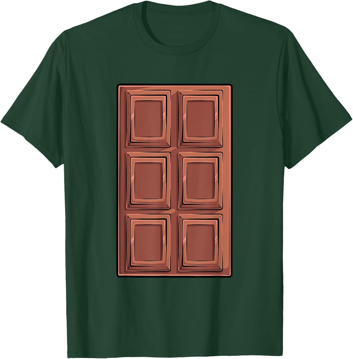 Chocolate Bar S'mores Costume Group Camping T-Shirt - T-Shirt | Forest