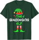 I'm The Granddaughter Elf Christmas Family Matching Pajama T-Shirt - T-Shirt | Forest