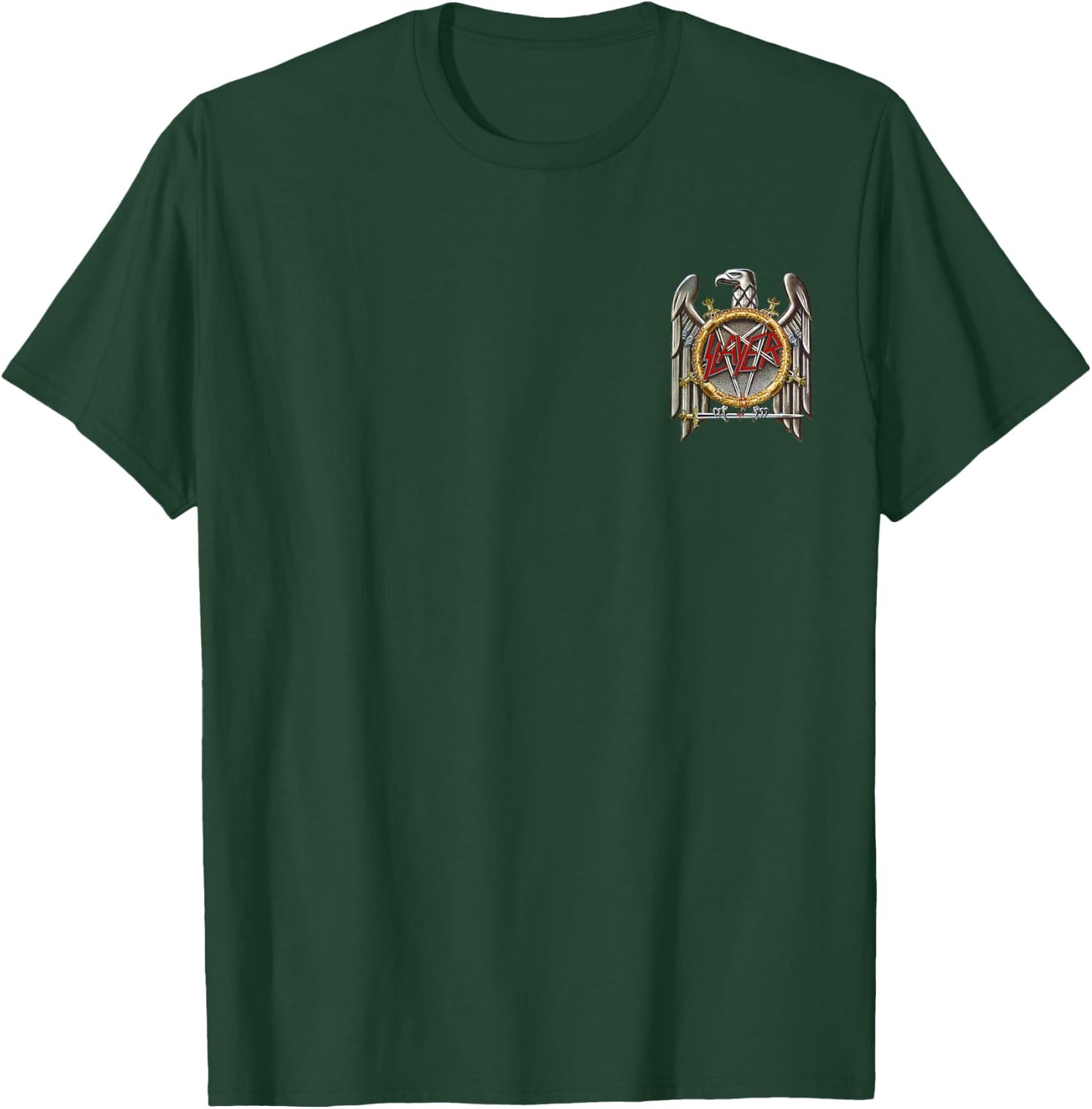 Slayer Eagle Small Logo T-Shirt - T-Shirt | Forest