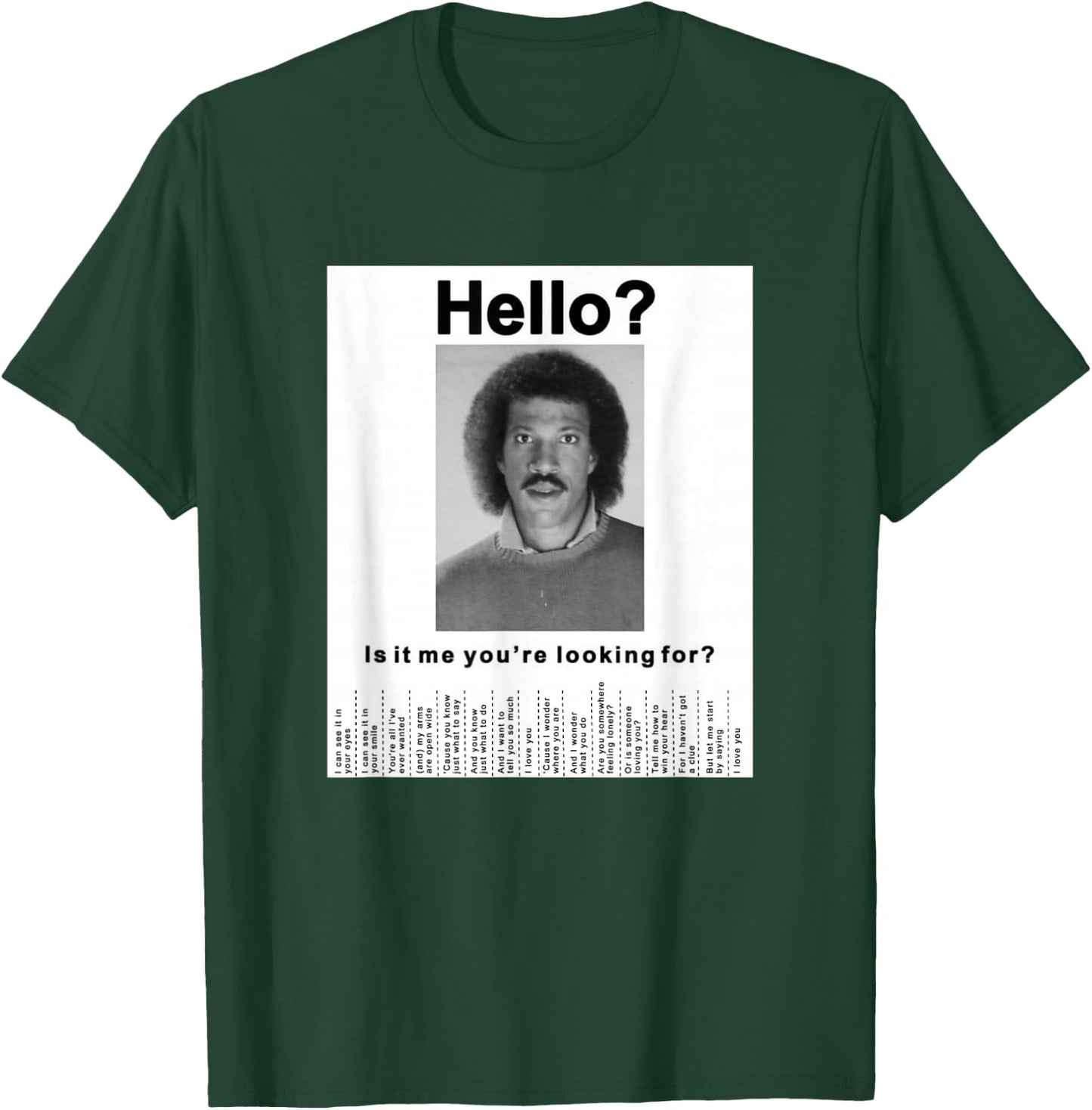 Finding Missing Person T-Shirt - T-Shirt | Forest