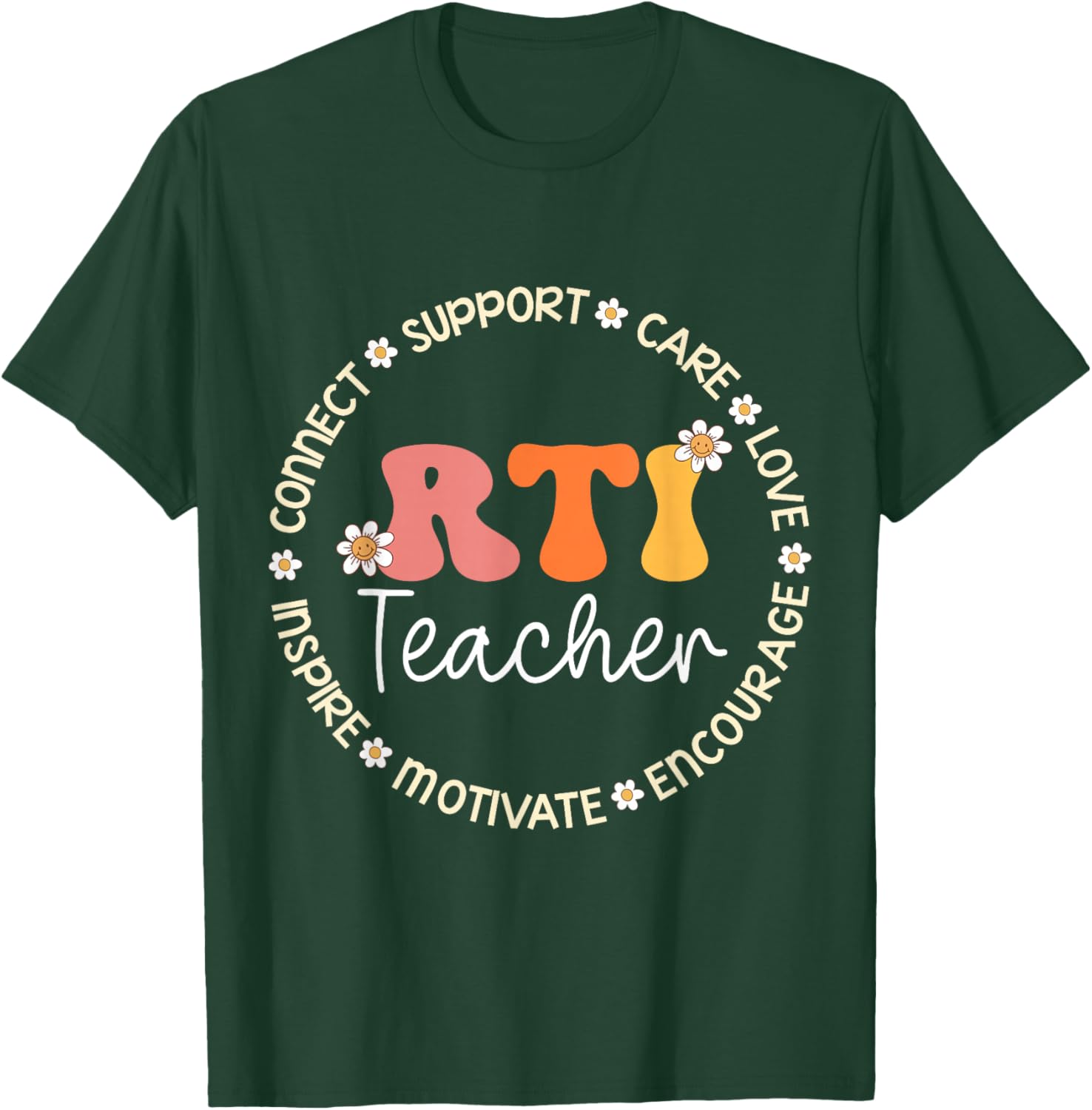 RTI Teacher Appreciation Week Back to School Women Kids T-Shirt - T-Shirt | Forest