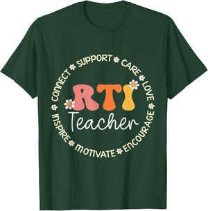 RTI Teacher Appreciation Week Back to School Women Kids T-Shirt - T-Shirt | Forest