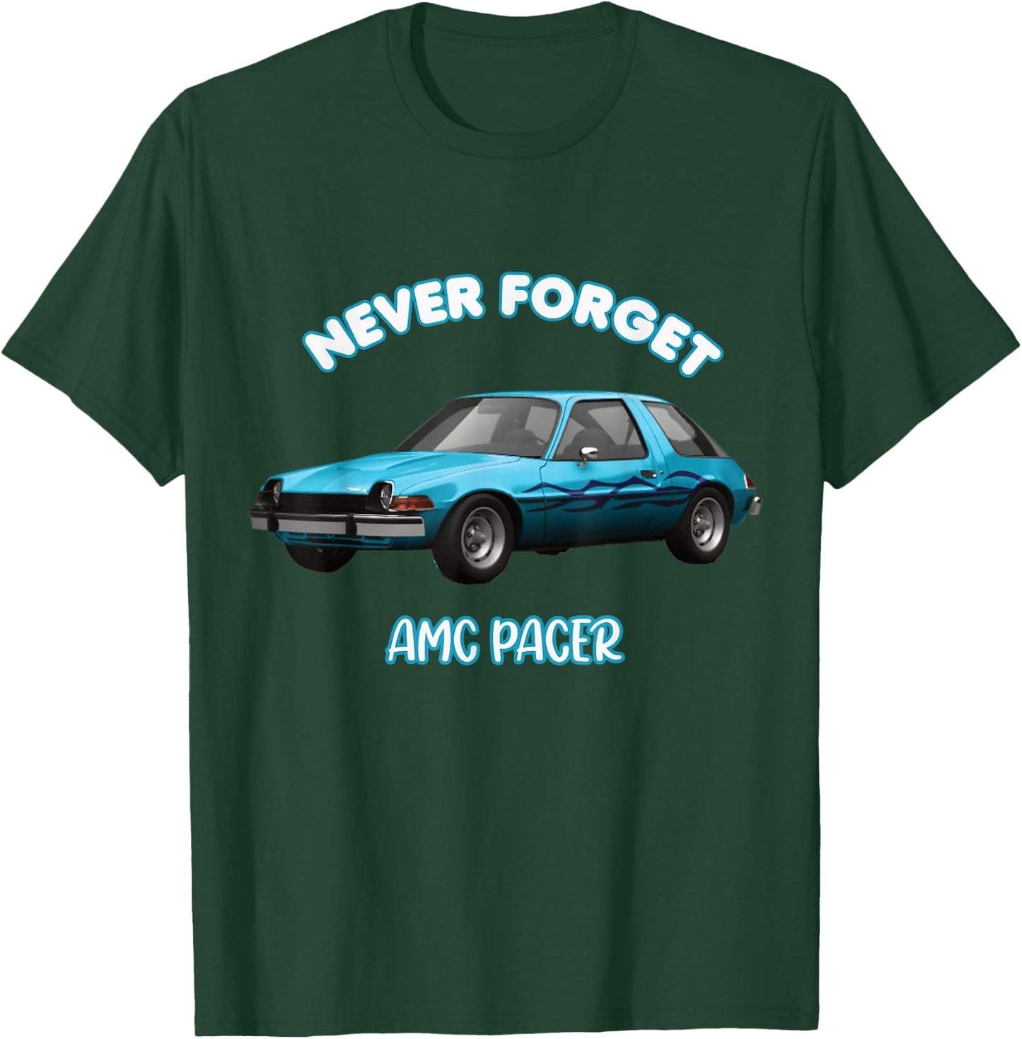 Pacer Mirth Mobile Classic Movie Car T-Shirt - T-Shirt | Forest