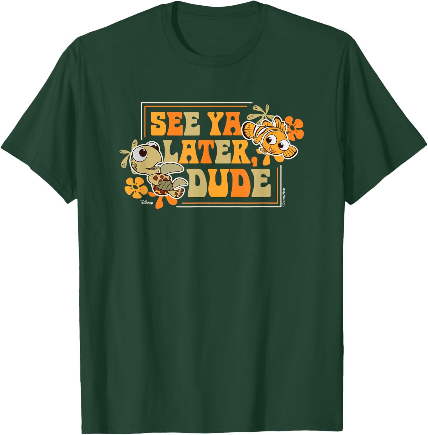 Finding Nemo - Squirt Turtle See Ya Later Dude T-Shirt - T-Shirt | Forest
