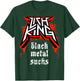 Lich King: Black Metal Absorbs T-Shirt - T-Shirt | Forest