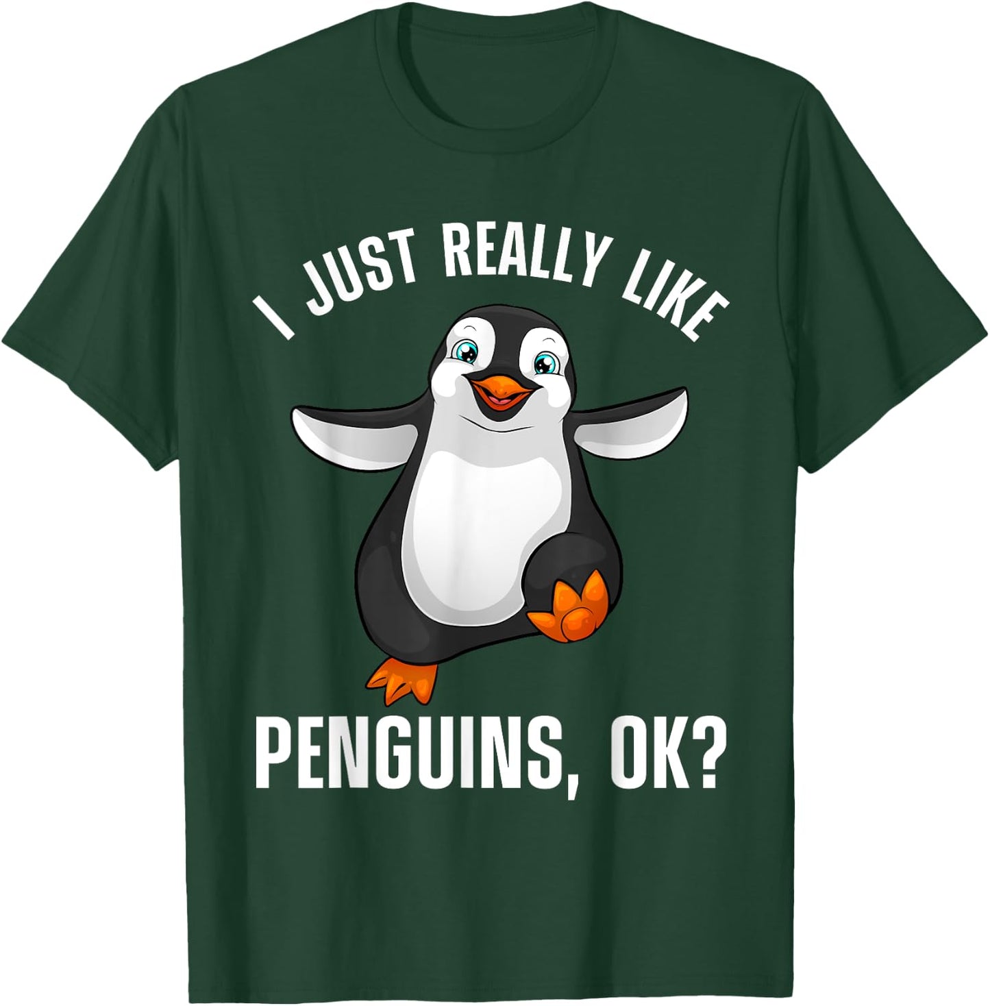 Cool Penguin Women Kids Penguin Lovers Penguins T-Shirt - T-Shirt | Forest
