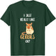 I Just Really Like Gerbils Desert Animal Gerbil Owner Rodent T-Shirt - T-Shirt | Forest