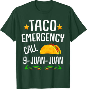 Taco Joke | Mexican Fiesta Cinco de Mayo | & T-Shirt - T-Shirt | Forest