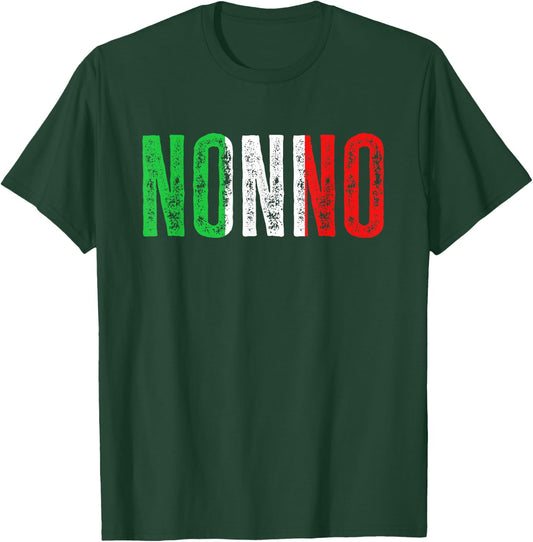 Italian Culture Family Italy Born Nonno T-Shirt - T-Shirt | Forest