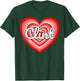 I Love Clint Heart Clint Name T-Shirt - T-Shirt | Forest