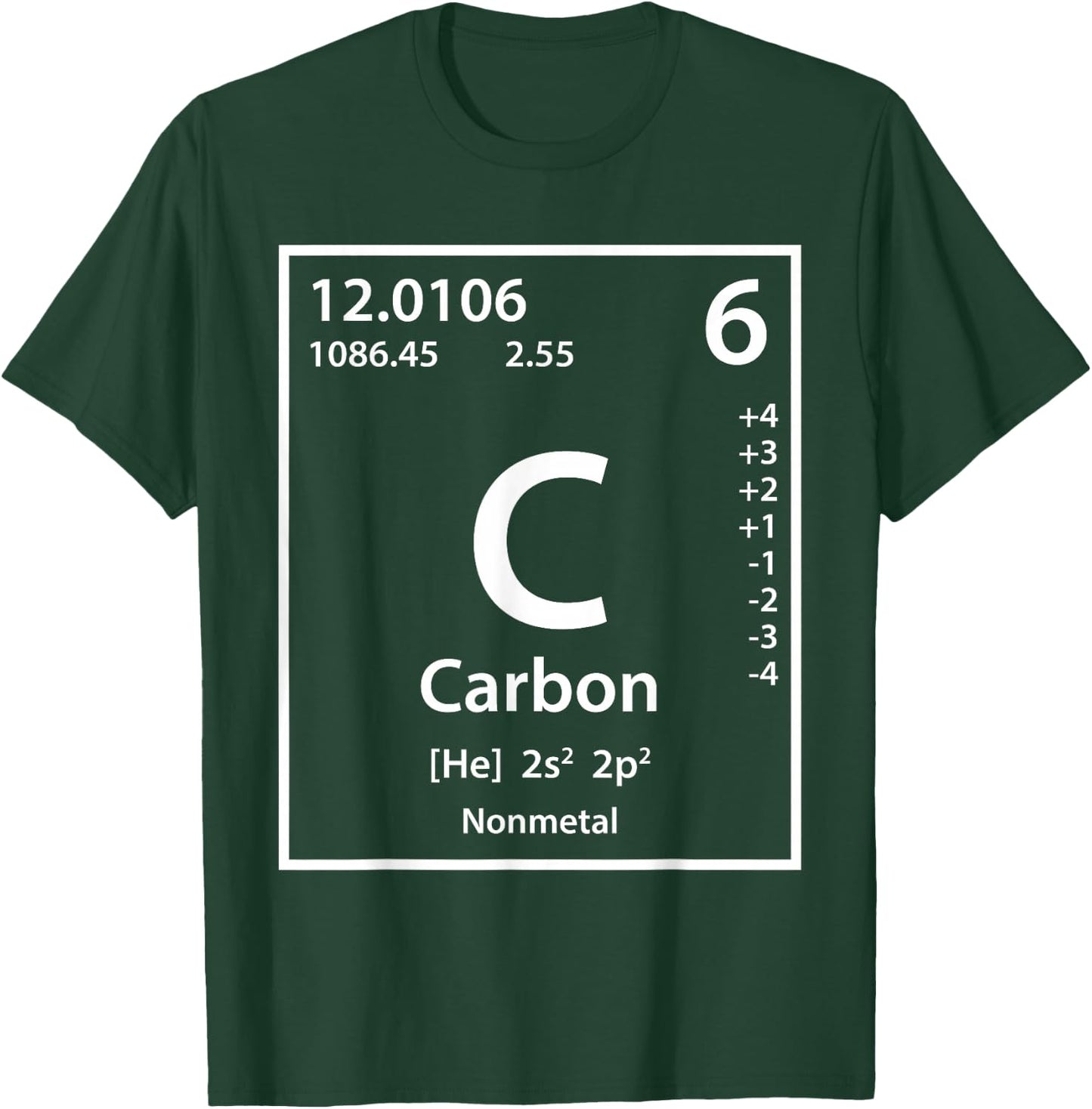 Carbon Element (white) T-Shirt - T-Shirt | Forest