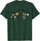 Teacher Day Teach Them Love Them Watch The Grow Flower T-Shirt - T-Shirt | Forest