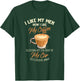 I Like My Men How I Like My Coffee Sliding Off The Roof T-Shirt - T-Shirt | Forest