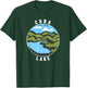 Cuba Lake New York NY Badge Souvenir Vacation T-Shirt - T-Shirt | Forest
