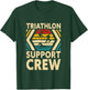 Triathlon Support Crew T-Shirt - T-Shirt | Forest