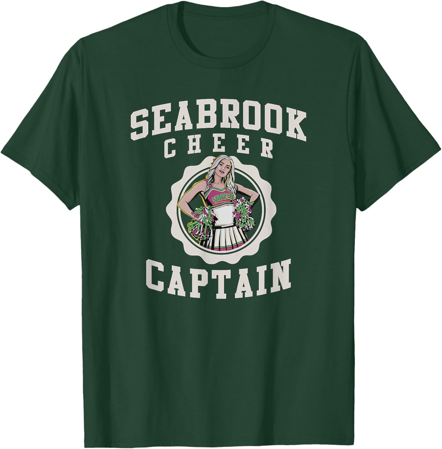 Disney Zombies Addison Cheer Captain T-Shirt - T-Shirt | Forest