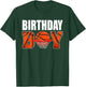 Birthday Boy Basketball Lover Birthday Party Boys Kids T-Shirt - T-Shirt | Forest
