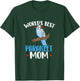 World's Best Parakeet Mom - Budgie Budgerigar Bird Lover T-Shirt - T-Shirt | Forest