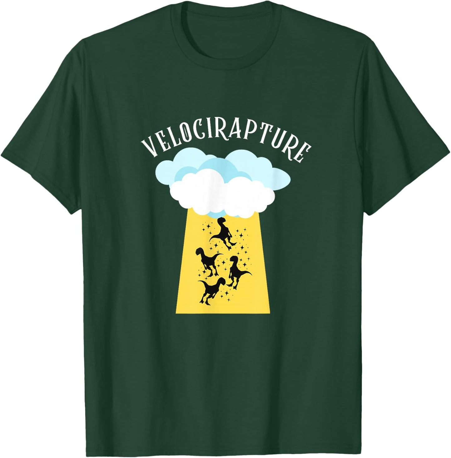 Velocirapture - Funny Dinosaur Raptor Joke T-Shirt - T-Shirt | Forest