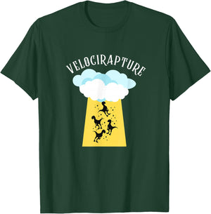 Velocirapture - Funny Dinosaur Raptor Joke T-Shirt - T-Shirt | Forest