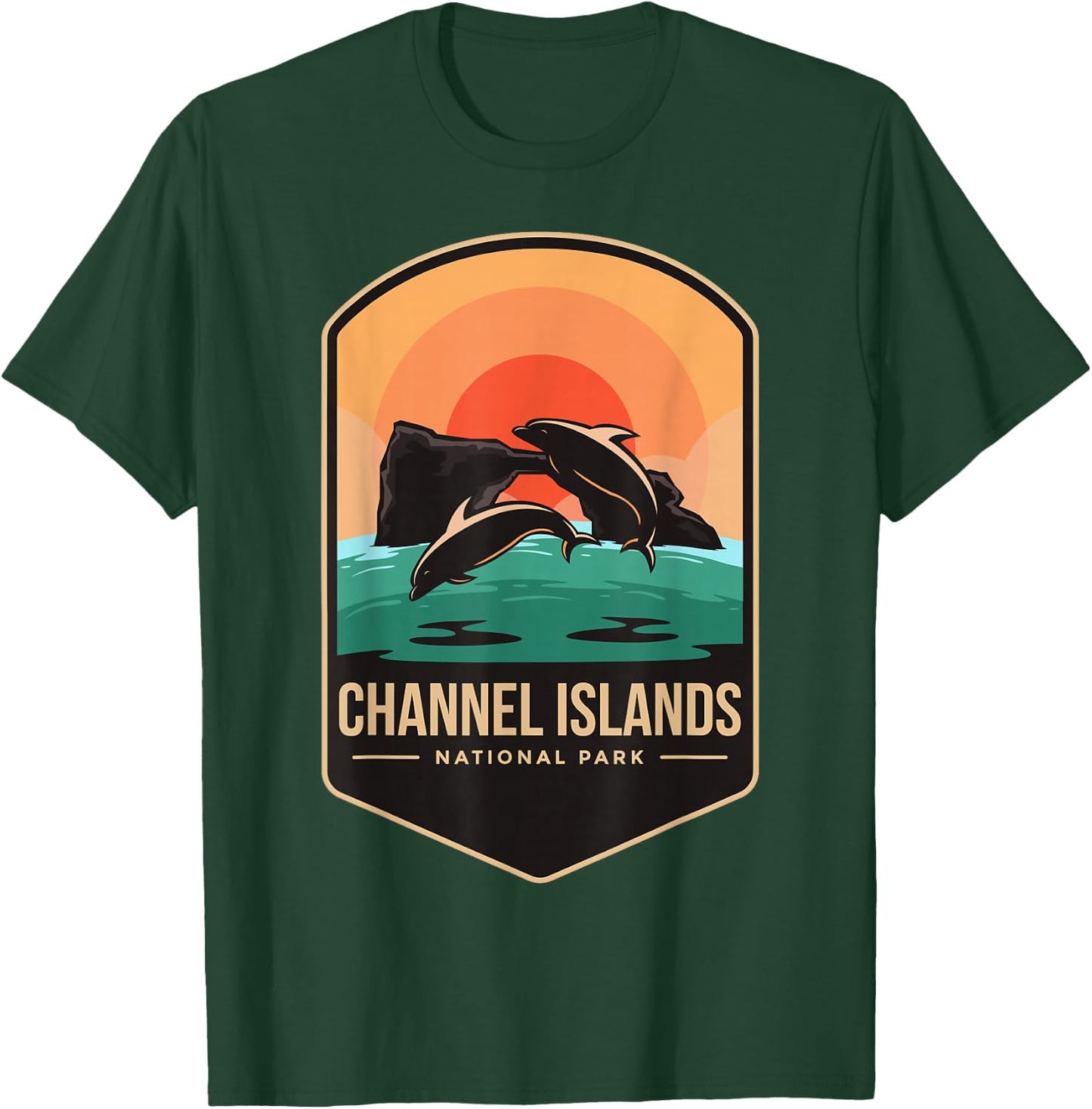 Channel Islands National Park 1980 California T-Shirt - T-Shirt | Forest