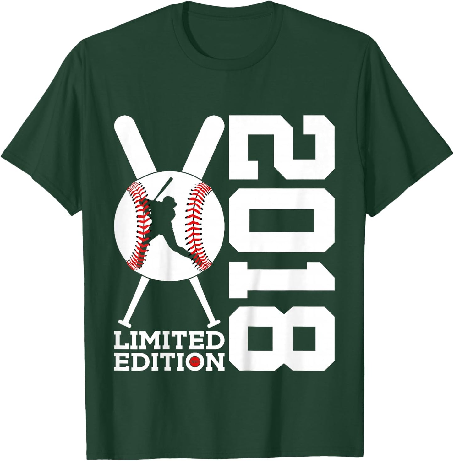 7th BIRTHDAY BASEBALL LIMITED EDITION 2018 T-Shirt - T-Shirt | Forest