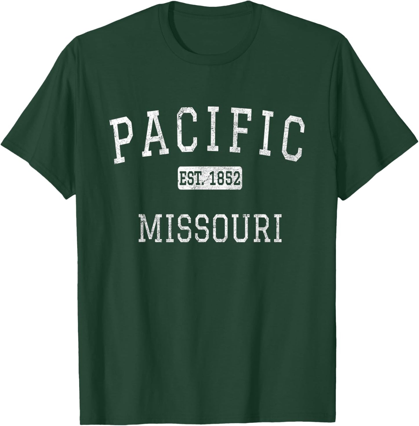 Pacific Missouri MO Vintage T-Shirt - T-Shirt | Forest