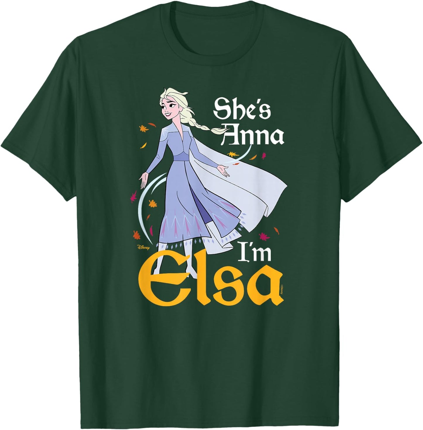 Frozen - She's Anna I'm Elsa T-Shirt - T-Shirt | Forest