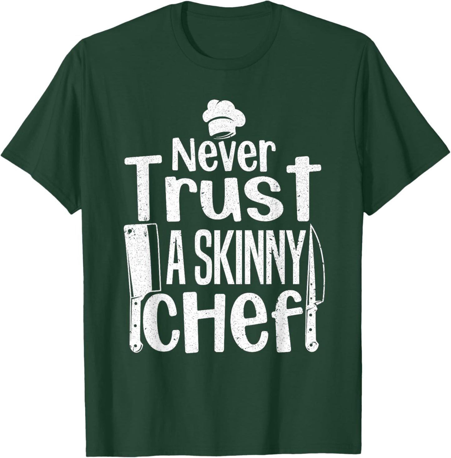 Funny Chef Design Women Culinary Chef Cook Cooking T-Shirt - T-Shirt | Forest