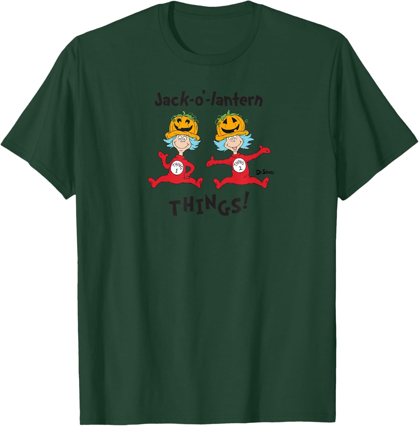 Dr. Seuss Halloween Jack-o'-Lantern Things T-Shirt - T-Shirt | Forest