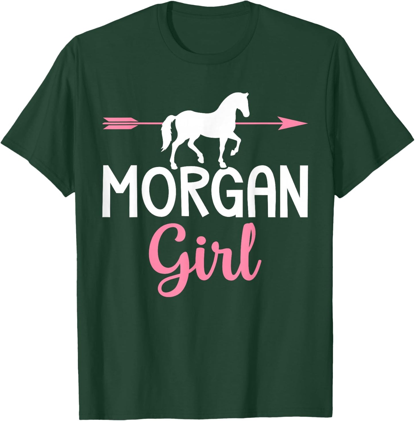 Morgan Girl Morgan Horse Girl Horses Lover T-Shirt - T-Shirt | Forest