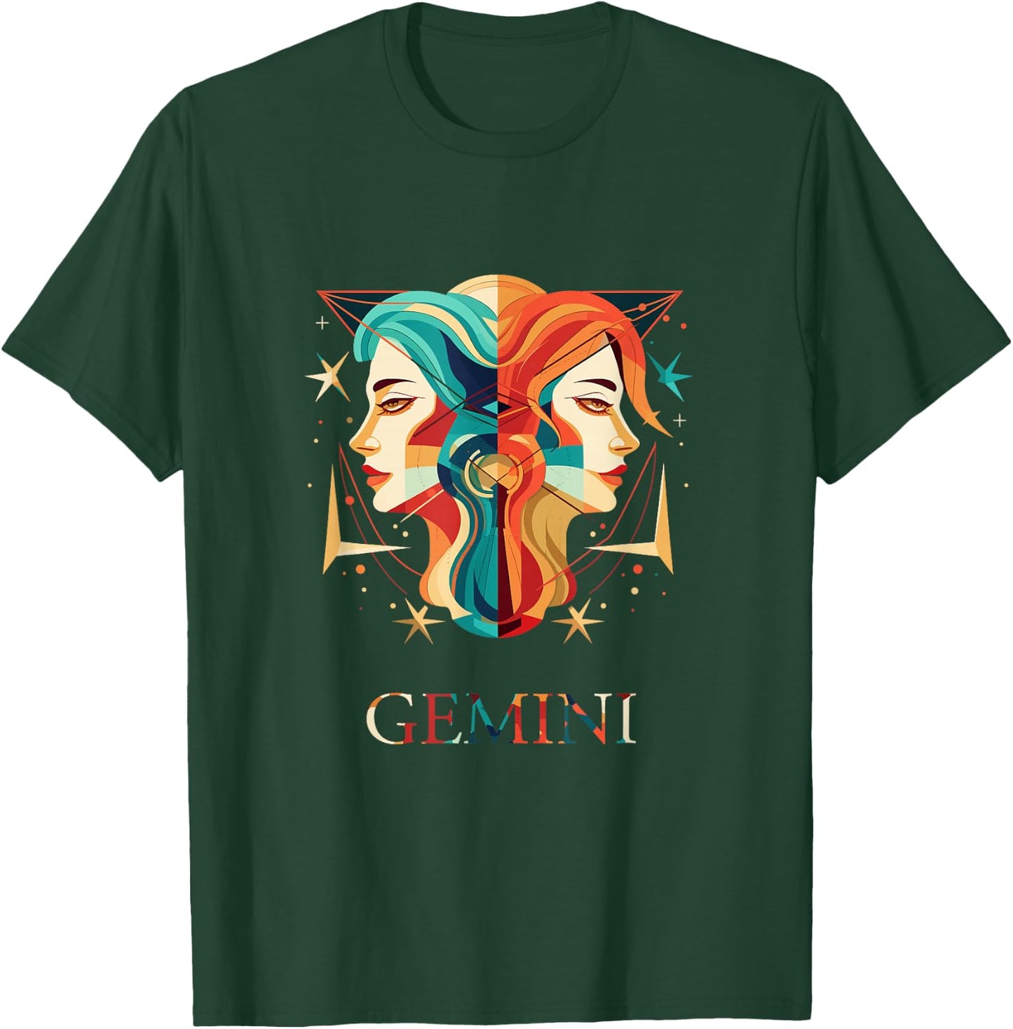 Gemini Zodiac shirt star sign personality T-Shirt - T-Shirt | Forest