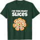 Cute Pizza 7th Birthday I'm This Many Slices 7-Year-Old T-Shirt - T-Shirt | Forest