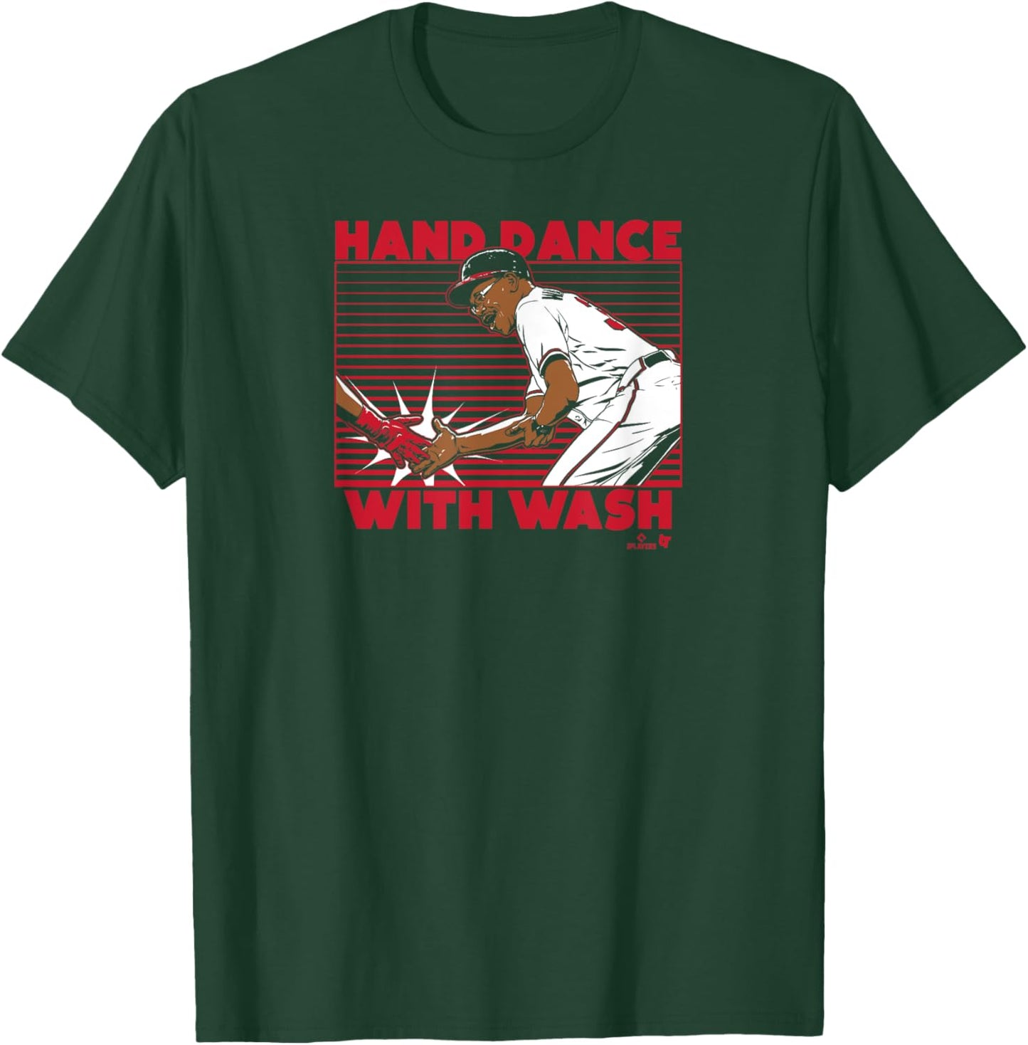 Ron Washington - Hand Dance - Atlanta Baseball T-Shirt - T-Shirt | Forest