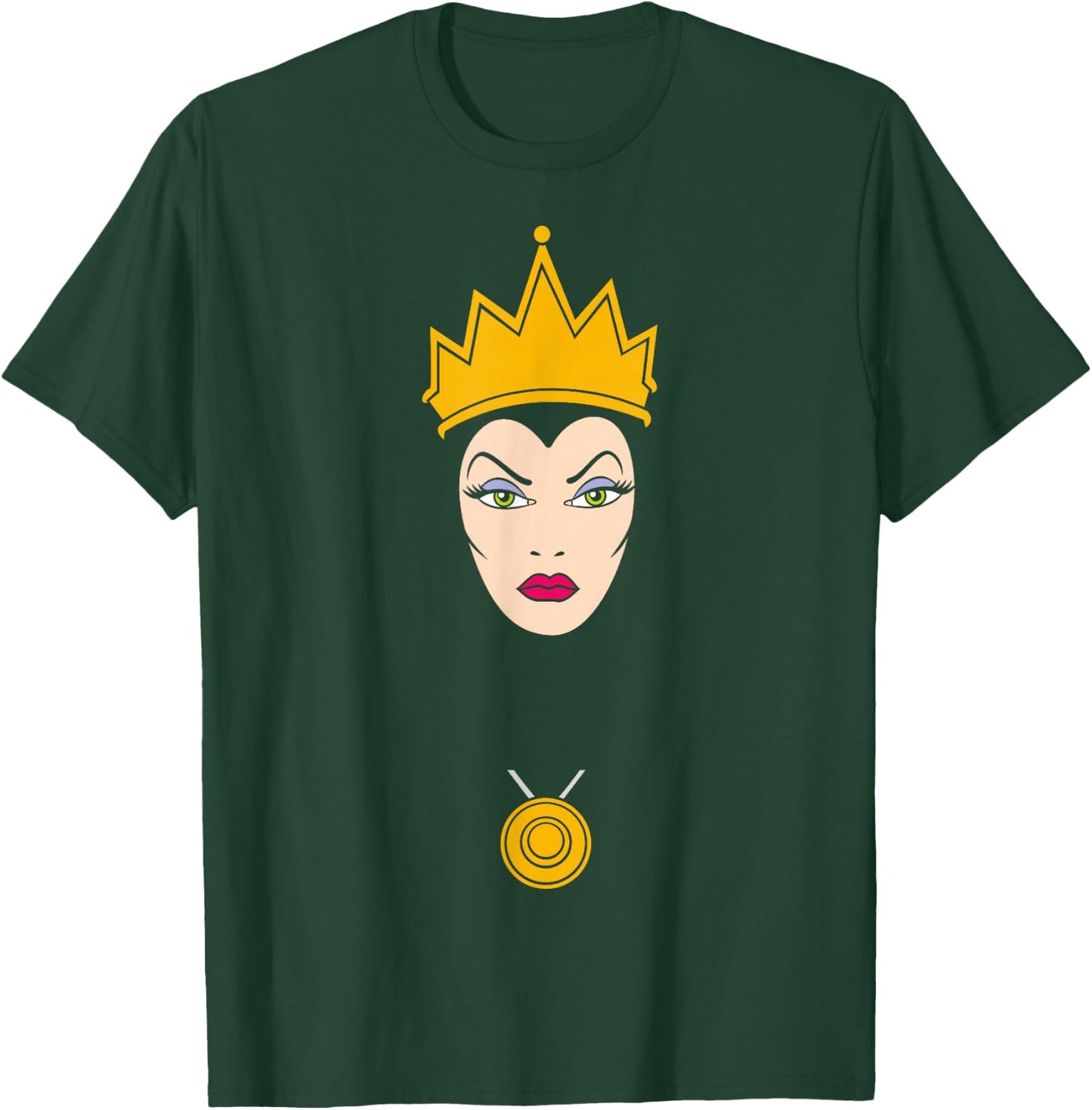 Disney Villains Evil Queen Big Face T-Shirt - T-Shirt | Forest