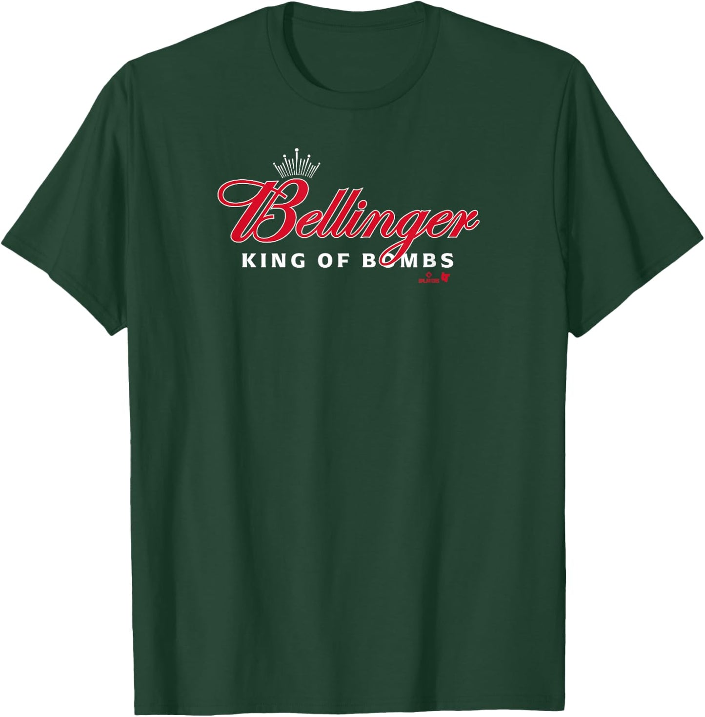 Cody Bellinger: King of Bombs - Chicago Baseball T-Shirt - T-Shirt | Forest
