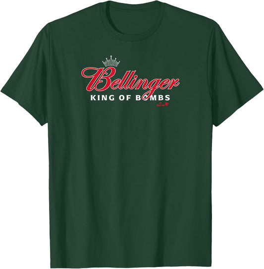 Cody Bellinger: King of Bombs - Chicago Baseball T-Shirt - T-Shirt | Forest