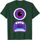 Cute Monster Face Costume Men's Women's Halloween T-Shirt - T-Shirt | Forest