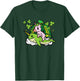 St Patricks Day Unicorn On Narwhal Irish Girls Kids Toddlers T-Shirt - T-Shirt | Forest