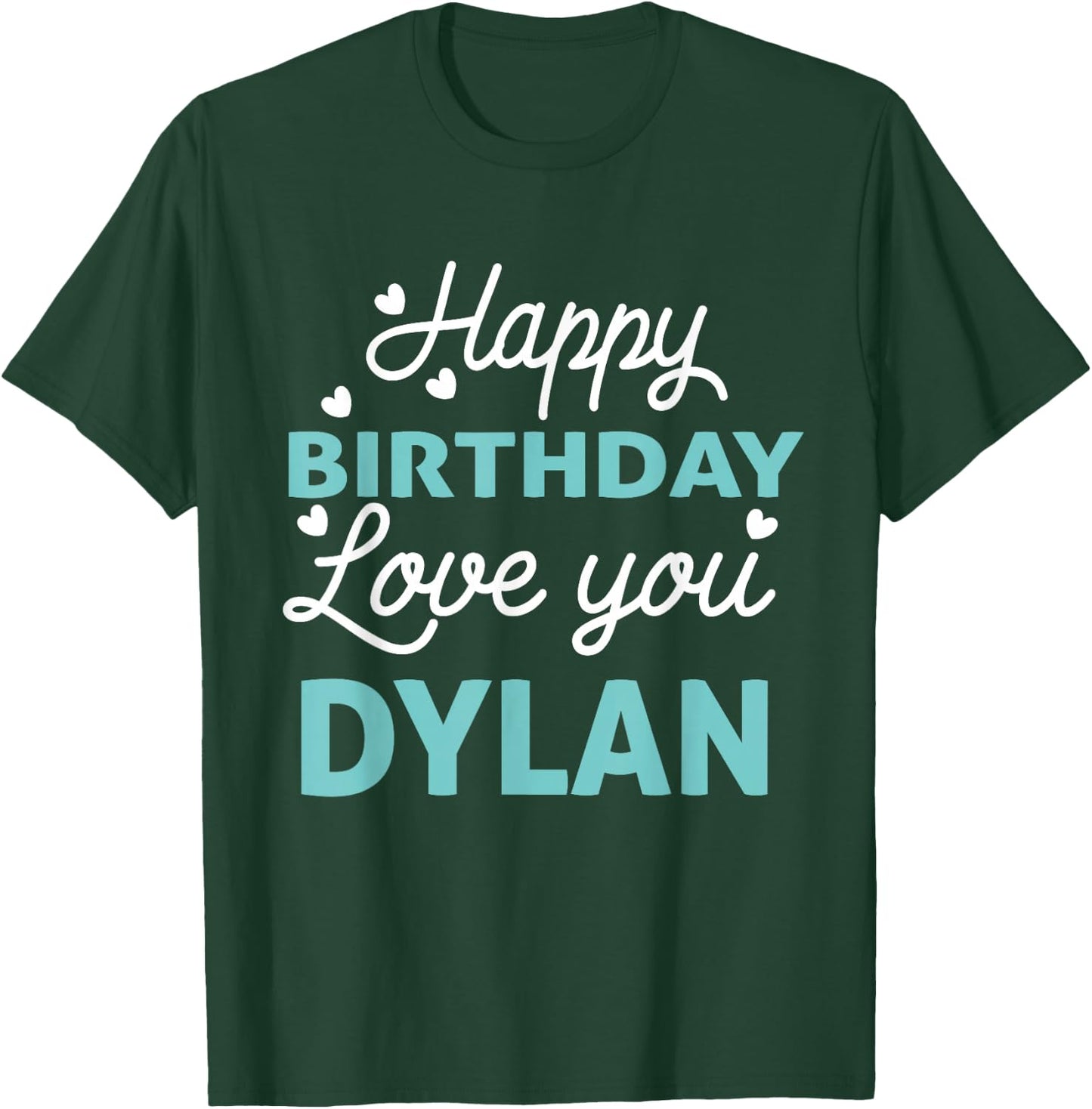 Happy Birthday Party for Birthday King Dylan Birthday Boy Men - Black, Small, Short Sleeve, , Regular Fit, Cotton, -Adults, Kids T-Shirt - T-Shirt | Forest