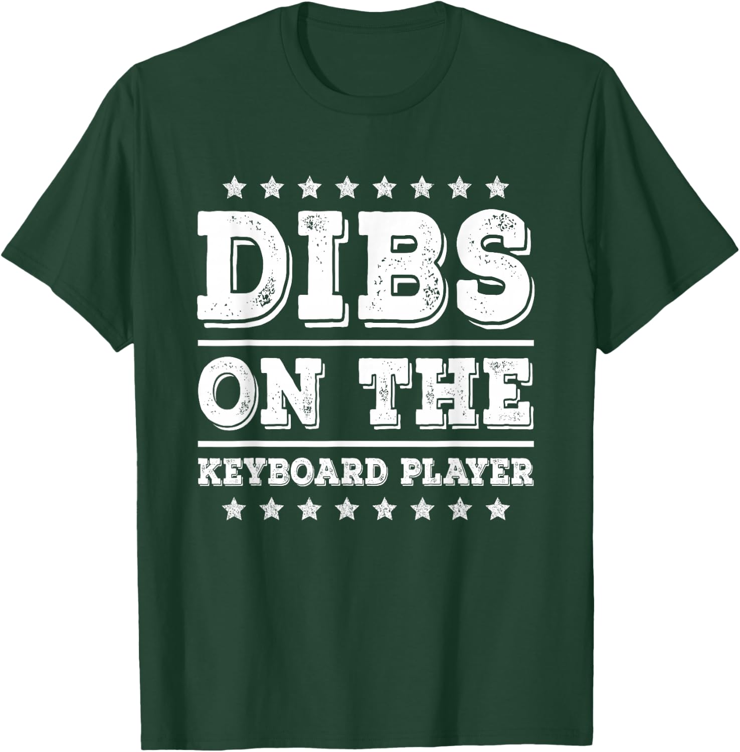 Dibs on The Keyboard Player Funny Pianist Wife Girlfriend T-Shirt - T-Shirt | Forest