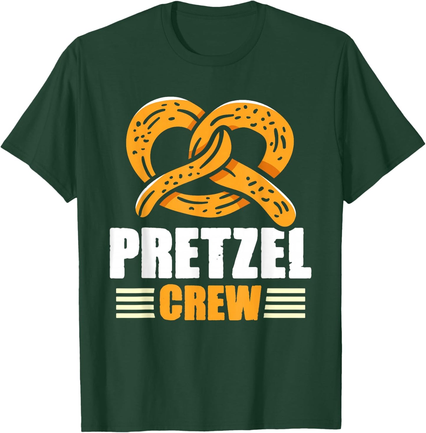 Pretzel Crew Pretzels Brezels Lover Brezel Pretzel T-Shirt - T-Shirt | Forest