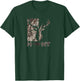 North Carolina Deer Hunting Season Camo NC Buck Silhouette T-Shirt - T-Shirt | Forest