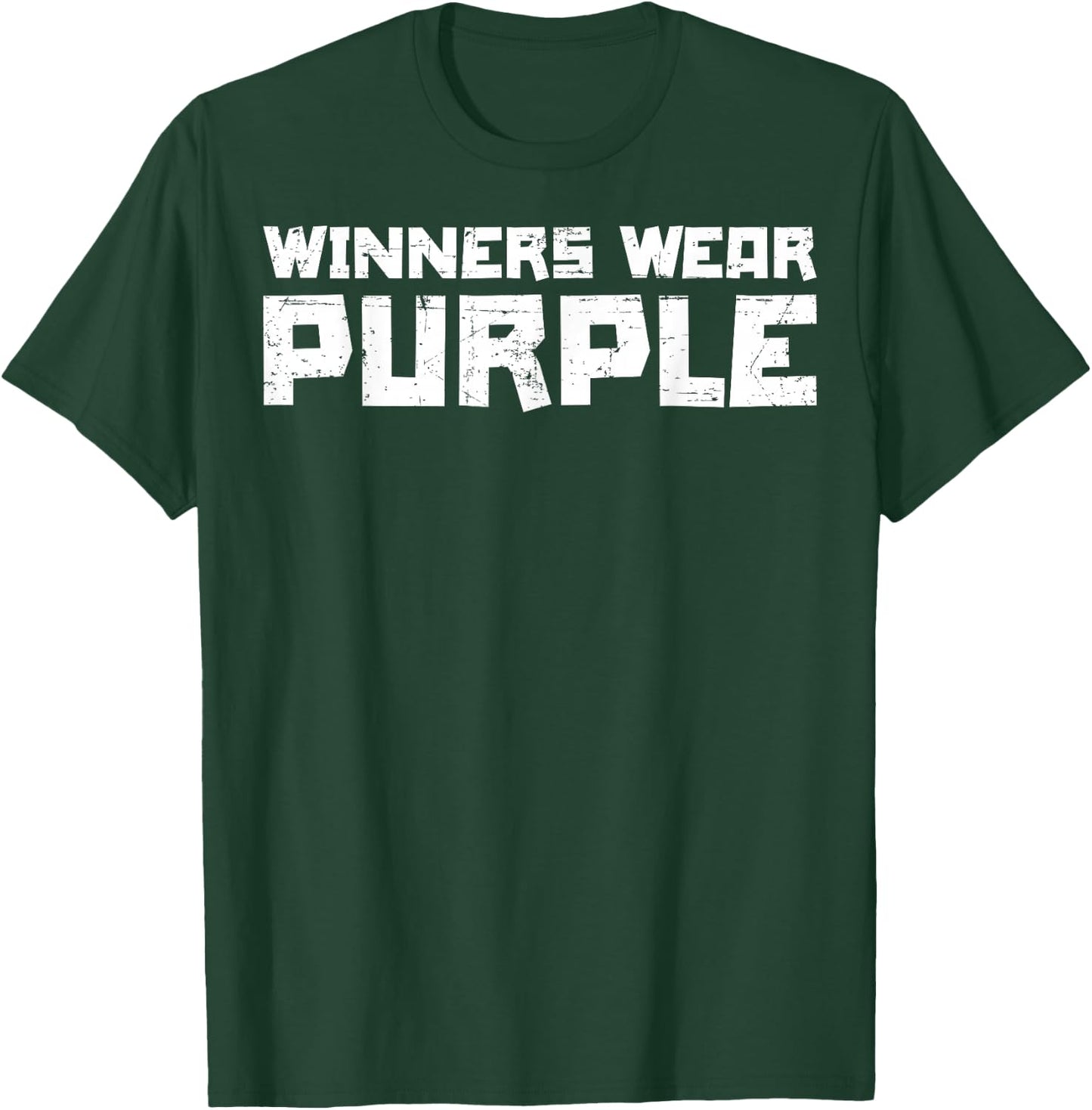 Team Sports Winners Wear Purple T-Shirt - T-Shirt | Forest