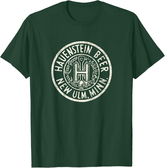 Vintage New Ulm Minnesota Hauenstein Beer T-Shirt - T-Shirt | Forest