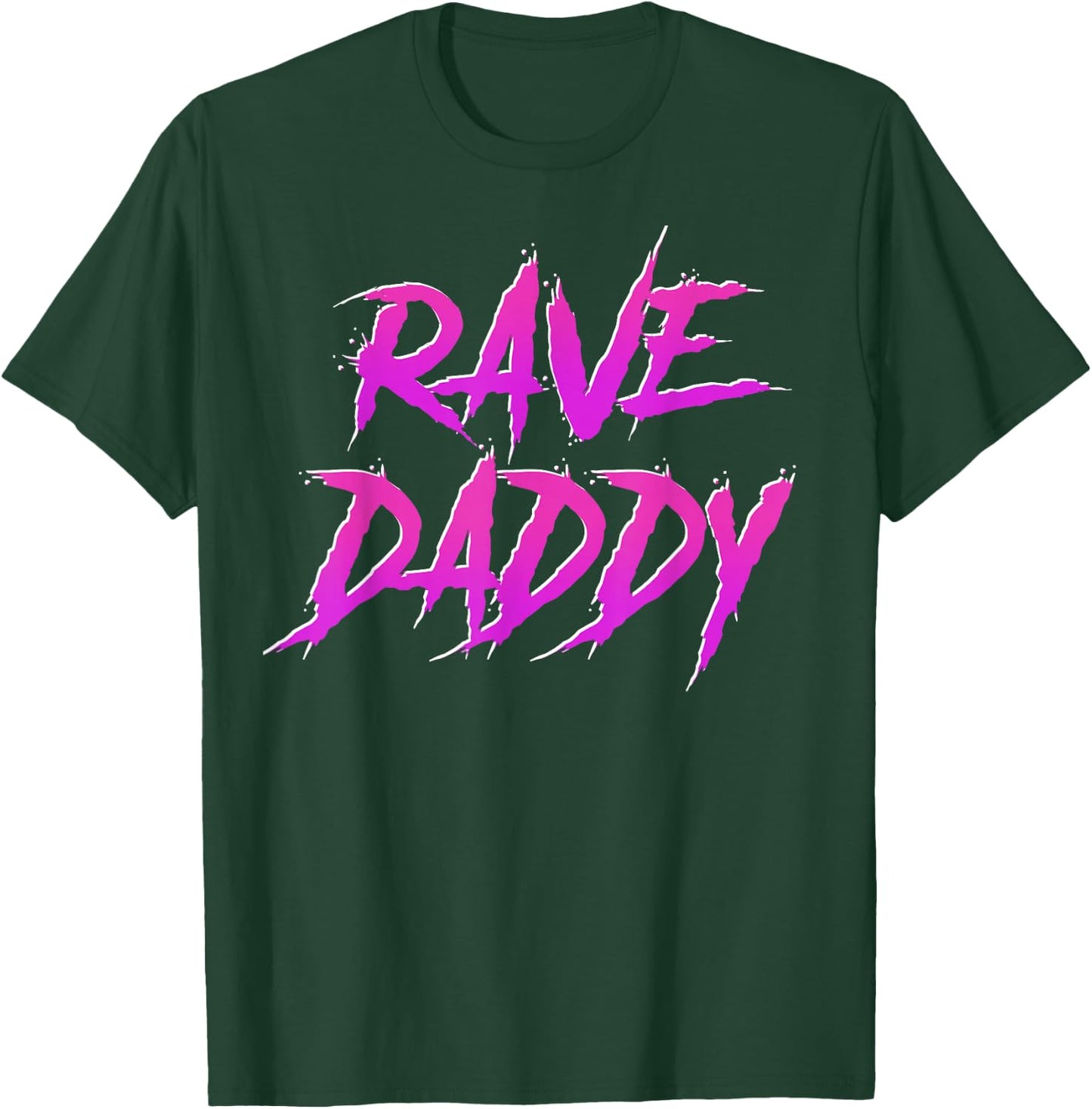 Techno Music EDM Party Raver Festival Rave Daddy T-Shirt - T-Shirt | Forest