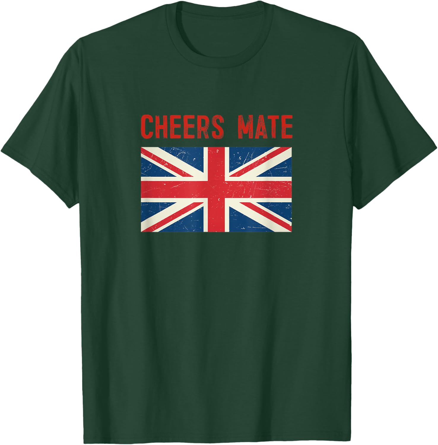 Cheers Mate British Slang T-Shirt - T-Shirt | Forest