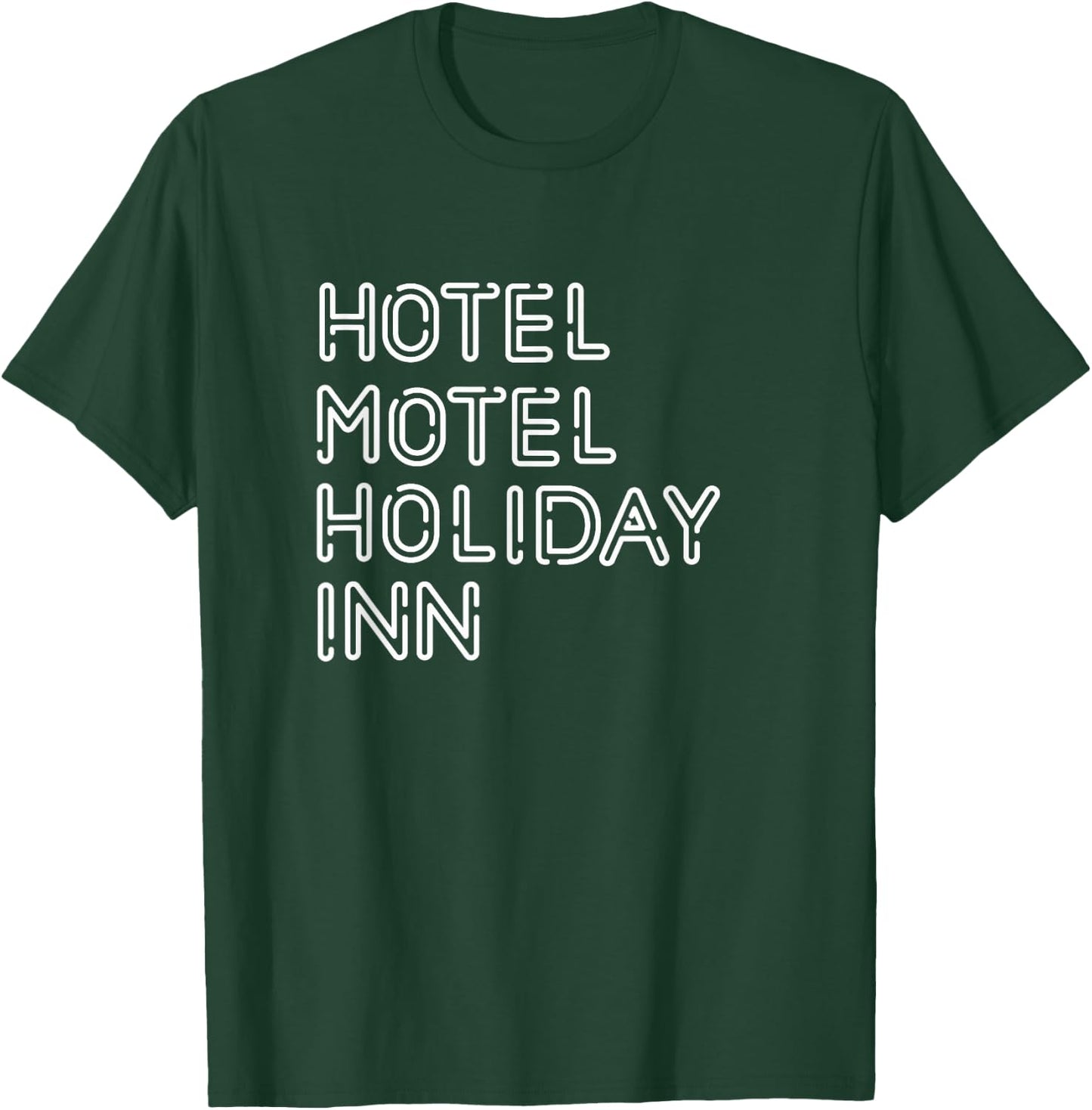 Hotel Motel Vintage Holiday T-Shirt - T-Shirt | Forest