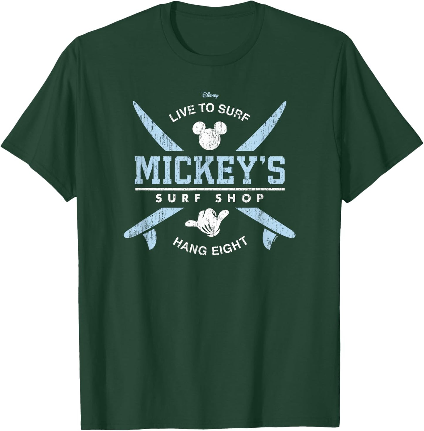 Disney - Mickey's Surf Shop T-Shirt - T-Shirt | Forest