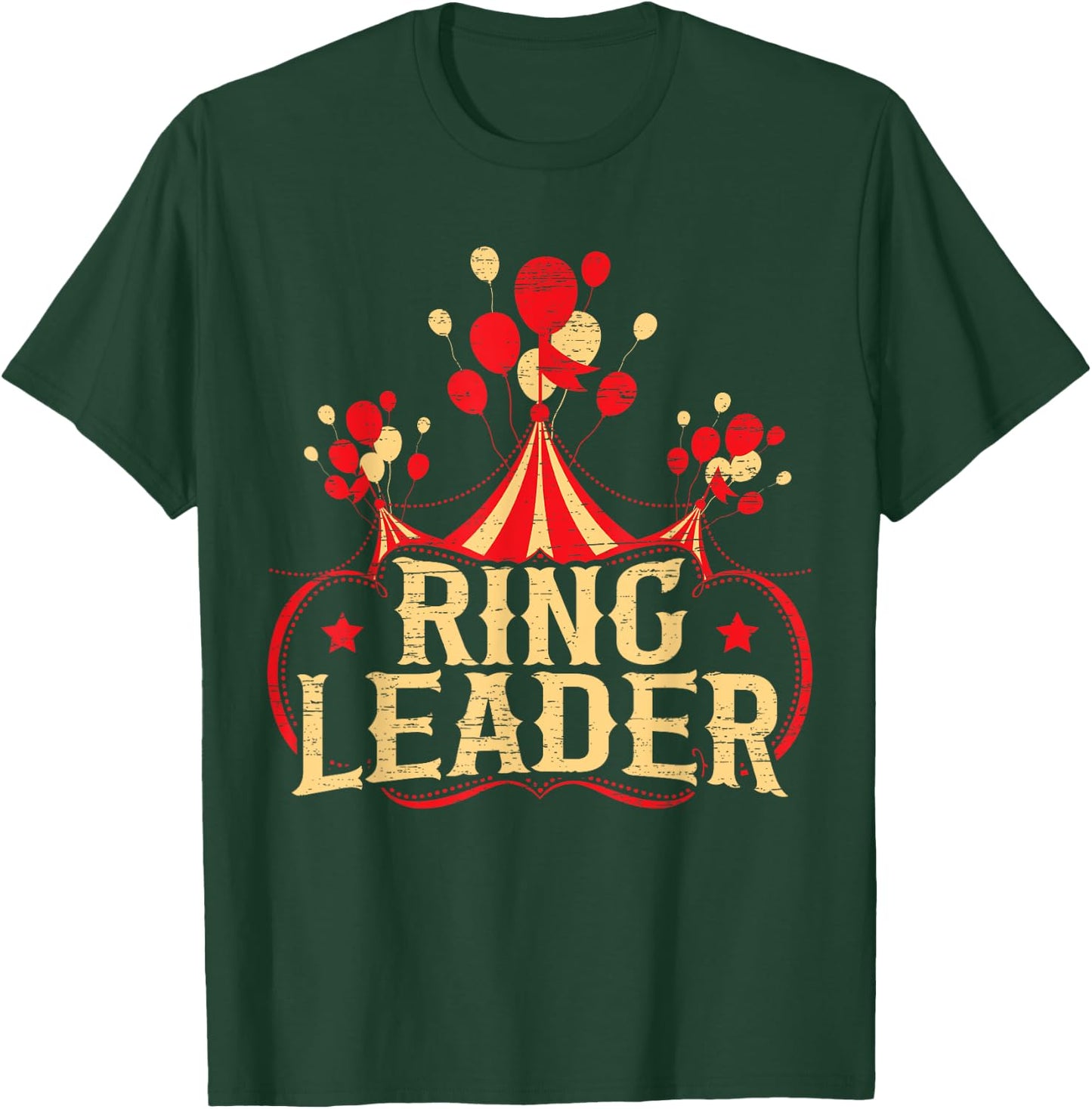 Ring Leader Circus Event Security Carnival Ringmaster T-Shirt - T-Shirt | Forest